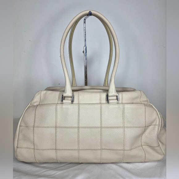 Chanel Large Quilter Stitch Caviar Leather HandBag from the mid-90s, - Picture 2 of 16